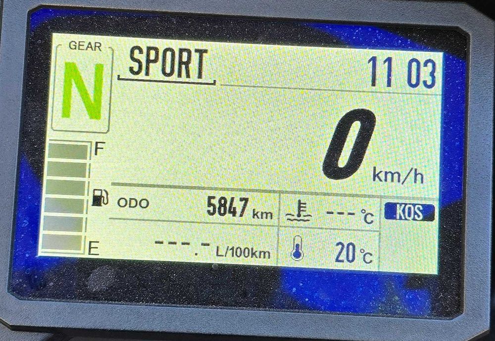 1Ano 2022Moto Kawasaki Versys 1000  motivo de vends: Perda da visão -