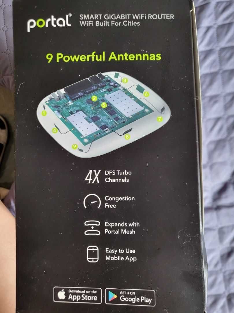 Razer Portal gaming router wifi mesh 9 anten