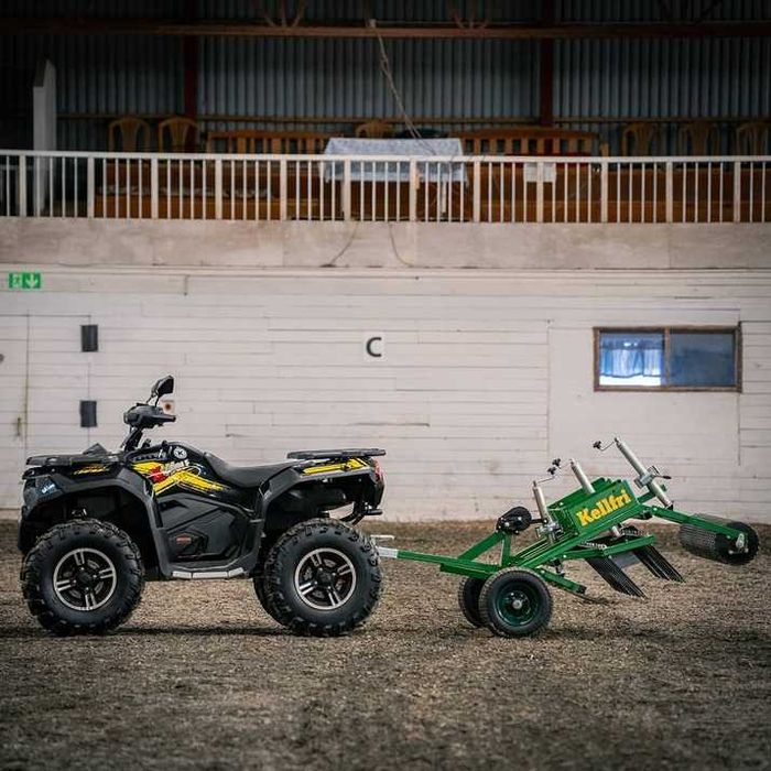 Brona do maneży 1,5 m do pojazdu ATV/quada.