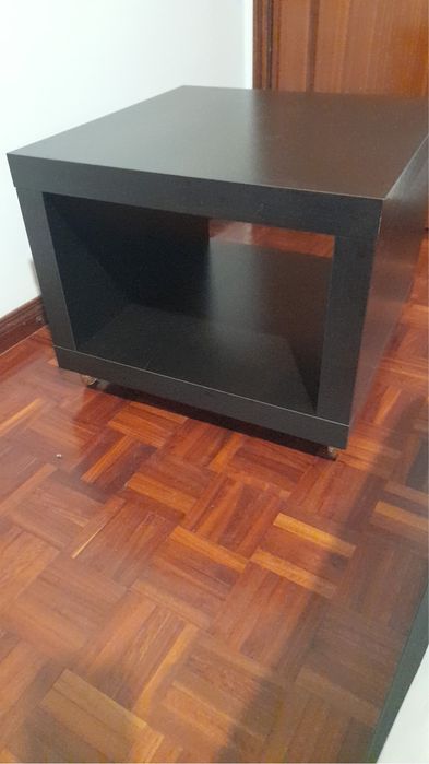 Mesa apoio preta IKEA
