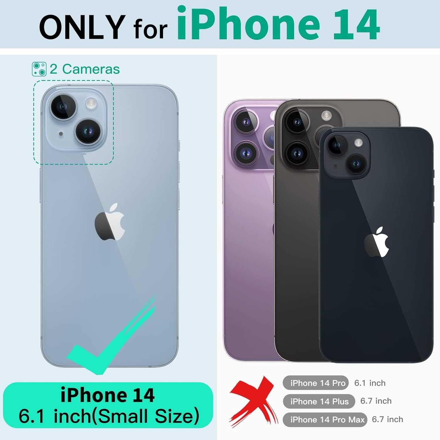 Beeasy iPhone 13 / 14 etui wodoodporne pancerne IP68 metalowa 360