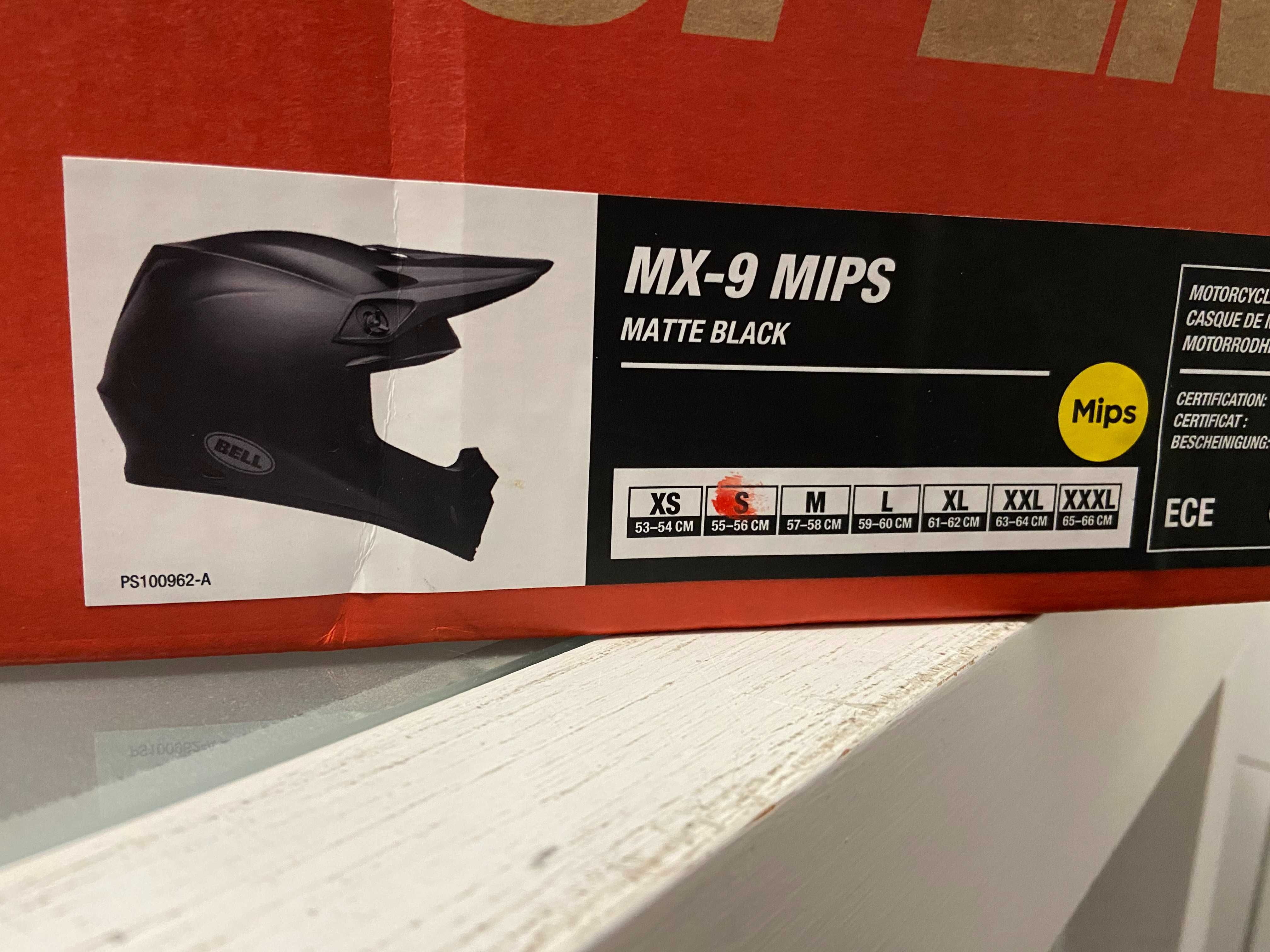 Kask Belll MX-9 Mips Black Matt MX (cross,quad,enduro,mtb) GWARANCJA