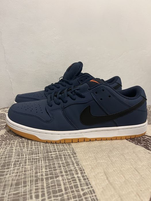 Nike dunk low pro iso sb navy gum