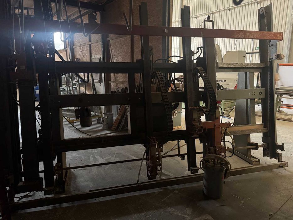 Hydrauliczna prasa ramowa do okien MAWEG EURONOVA QUICKOMAT