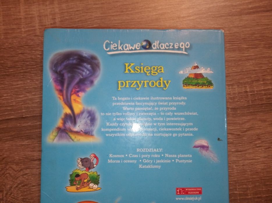 ,,Księga przyrody - ciekawe dlaczego"