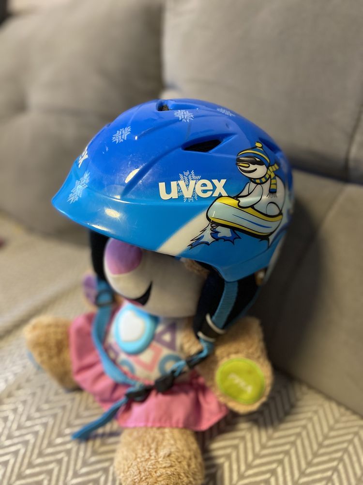 Дитячий шолом велосипедний гірськолижний uvex