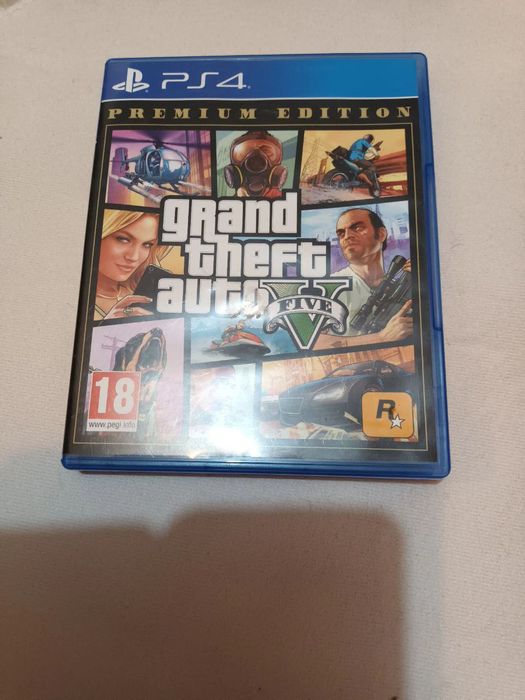 Диск гта 5 на ps4