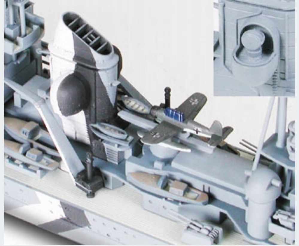 Okręt krążownik Prinz Eugen model 31805 Tamiya