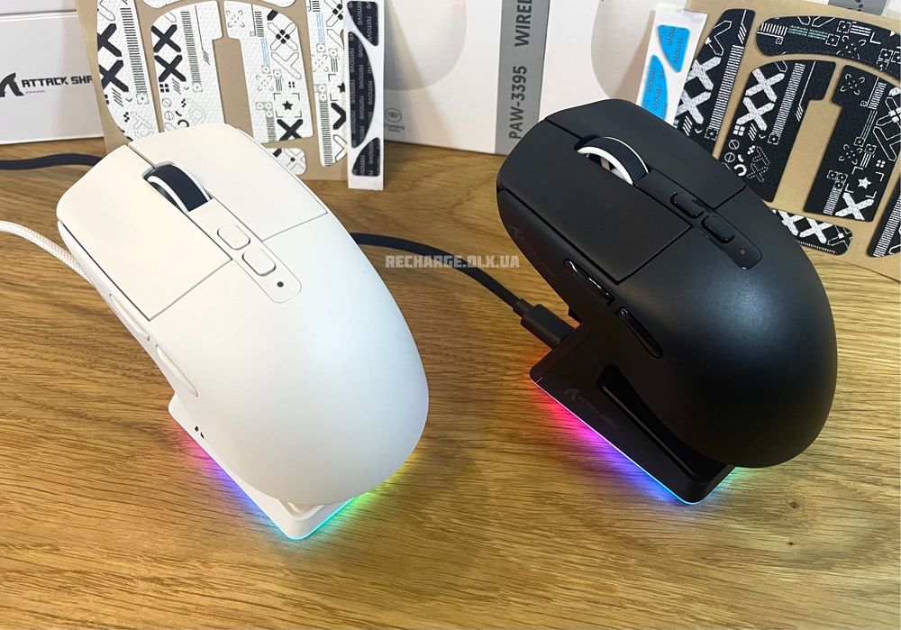 НОВІ Мишки Attack Shark X6 PAW3395 Wireless | ІГРОВА МИШКА