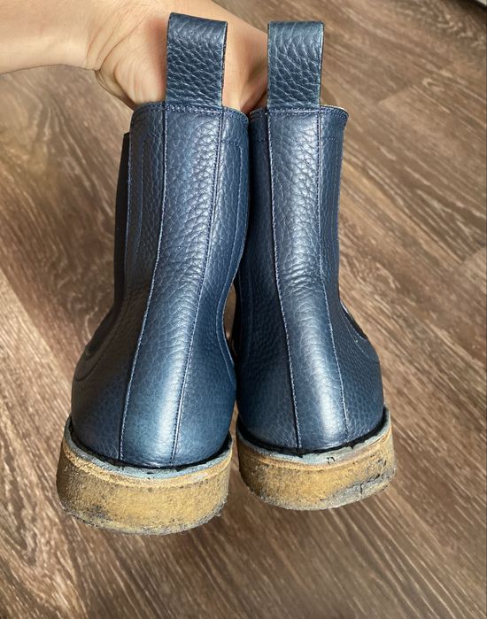 Ботинки челси кожаные BOTTEGA VENETA Оригинал Размер 44