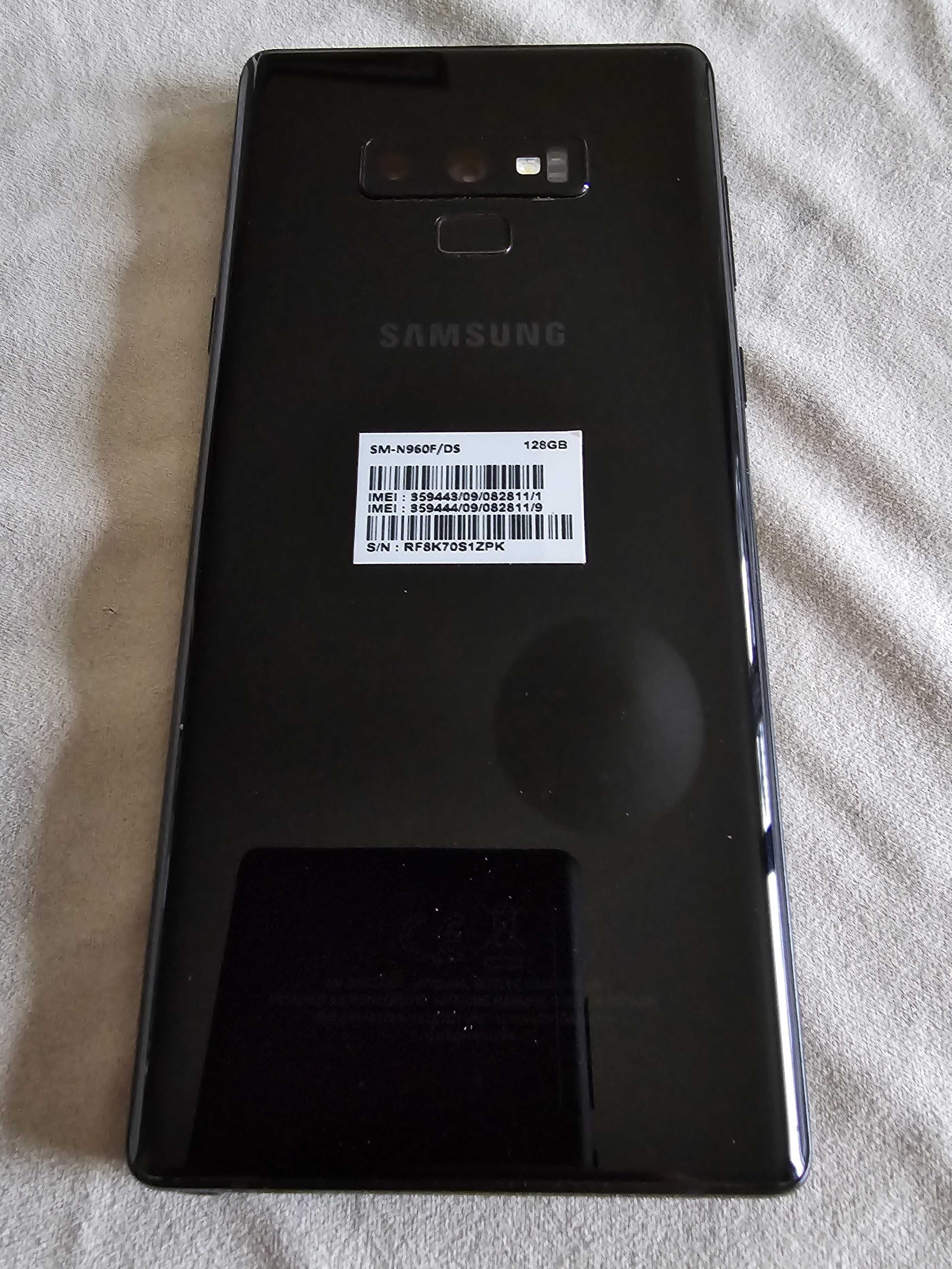 Samsung Note 9 6/128GB SM-960F/DS 2x etui Spigen BookCover kompl ideal