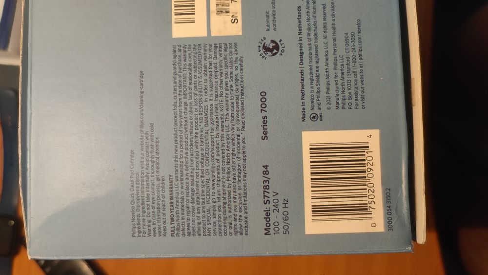 Бритва Philips 7000 ( Версия  7500,  модель S7783/84) Оригінал