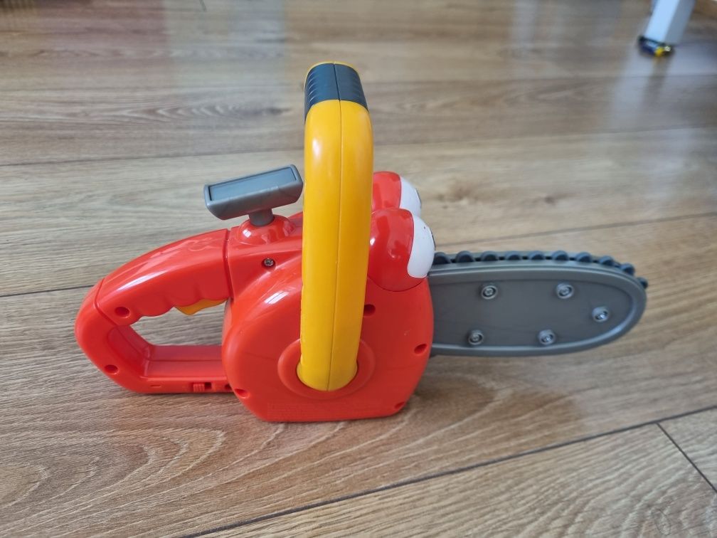 Piła spalinowa zabawka dla dzieci. Handy Manny