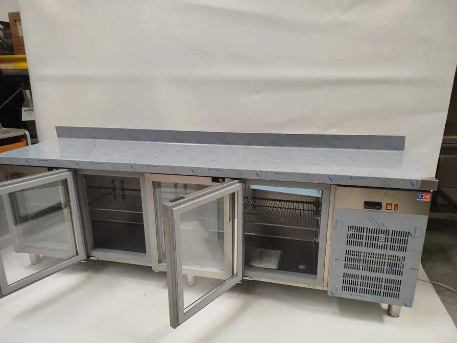 Bancada refrigerada 4 portas Vidro – NOVA