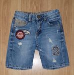 Krótkie spodenki szorty jeansowe Zara Boys rozm.110