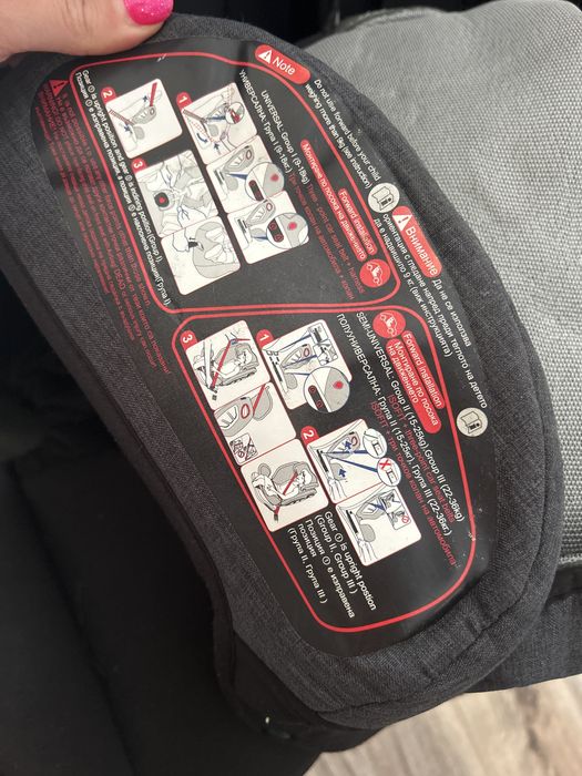 Fotelik obrotowy 360 car seat