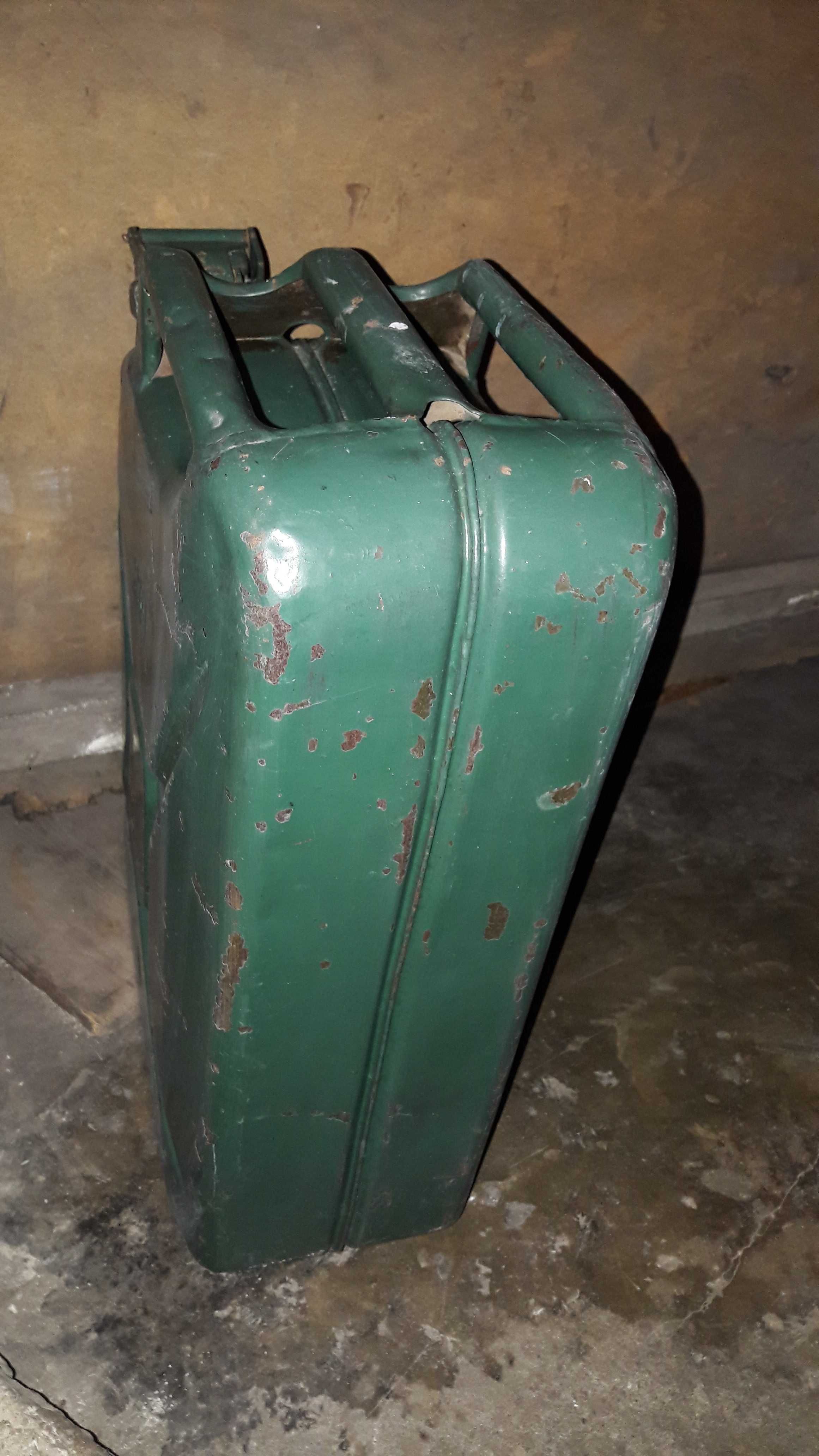 Kanister metalowy blaszany 20l.