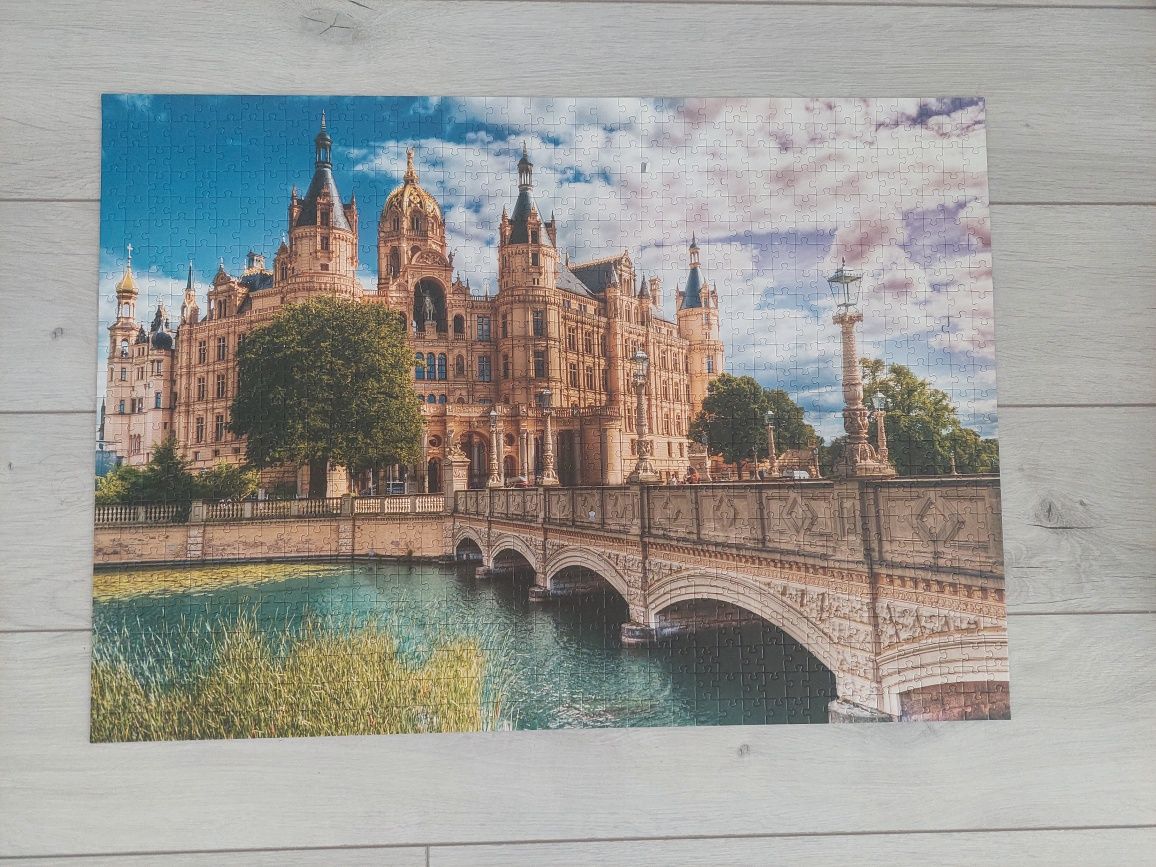 Puzzle Trefl 1000 elementów zamek widoczek