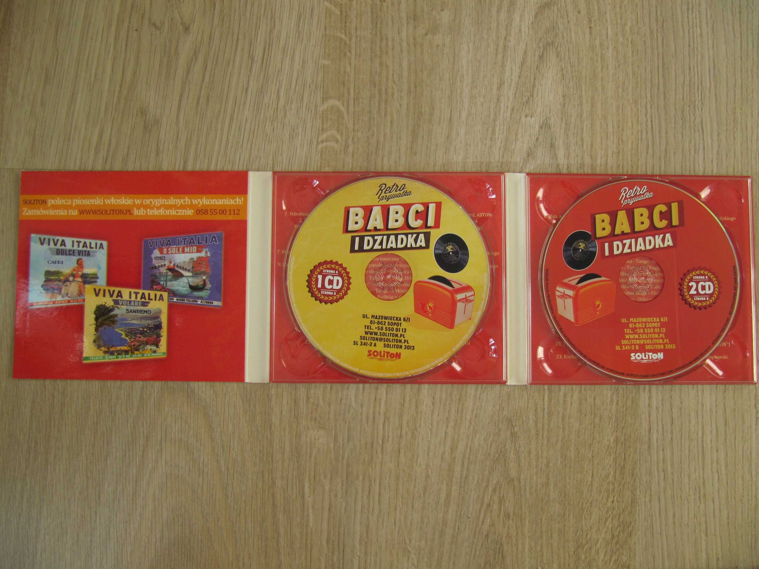 Sprzedam „Retro prywatka Babci i Dziadka”, nowe 2 x CD, Mokotów