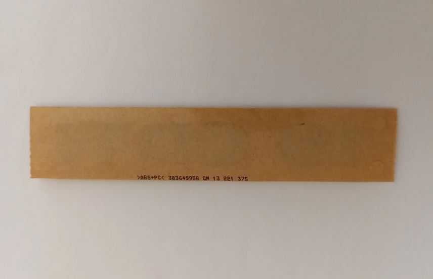 Napis emblemat Opel 1.9 CDTI znaczek
