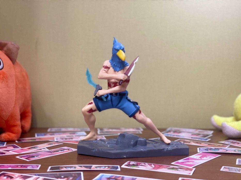 НОВА аніме-фігурка Санраку — (Shangri-La Frontier) 16 см + три наліпки