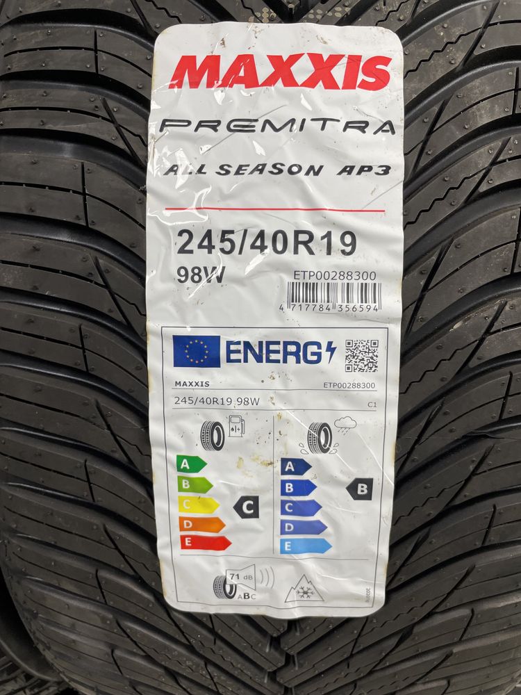 245/40R19 98W Maxxis Premitra AllSeason AP3 22rok NOWE!!!