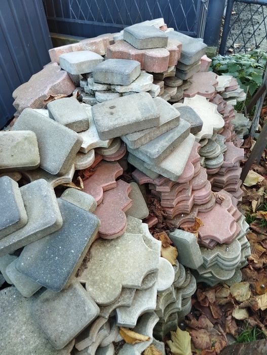 Kostka brukowa starobruk,kończynka 4 i 6 Cena za Całość!