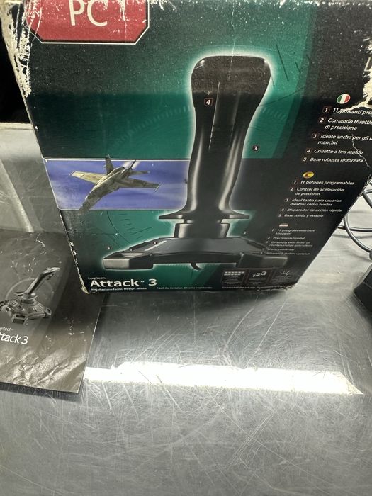 Джостик , штурвал для авиасимулятора Logitech