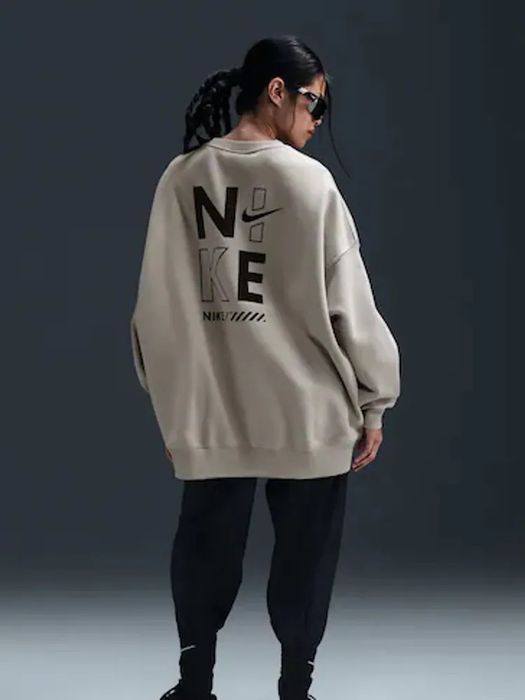 Світшот Nike Sportswear Women's Oversized Fleece Crew-Neck оригінал