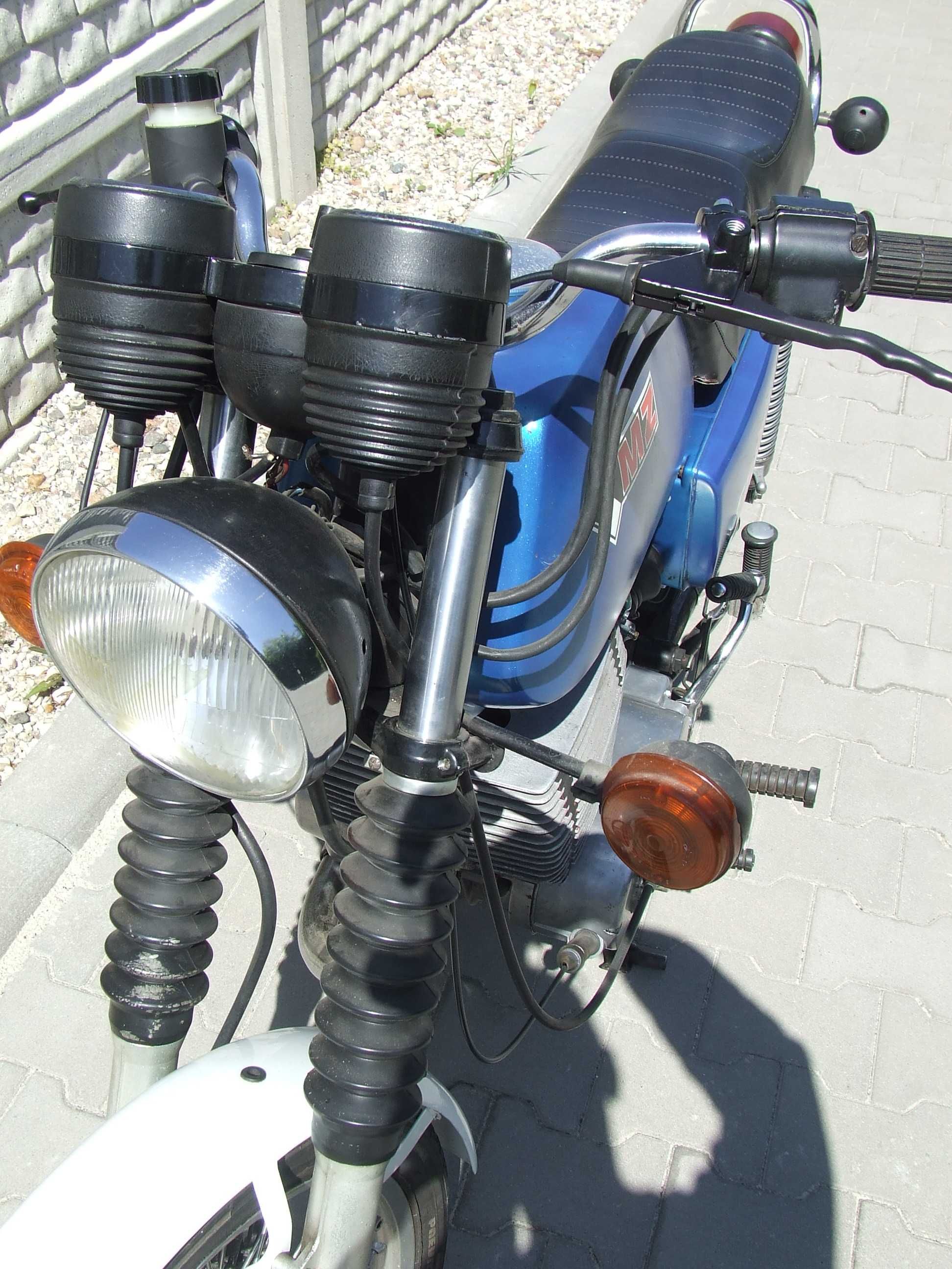 MZ ETZ 250 zarejestrowana na zabytek