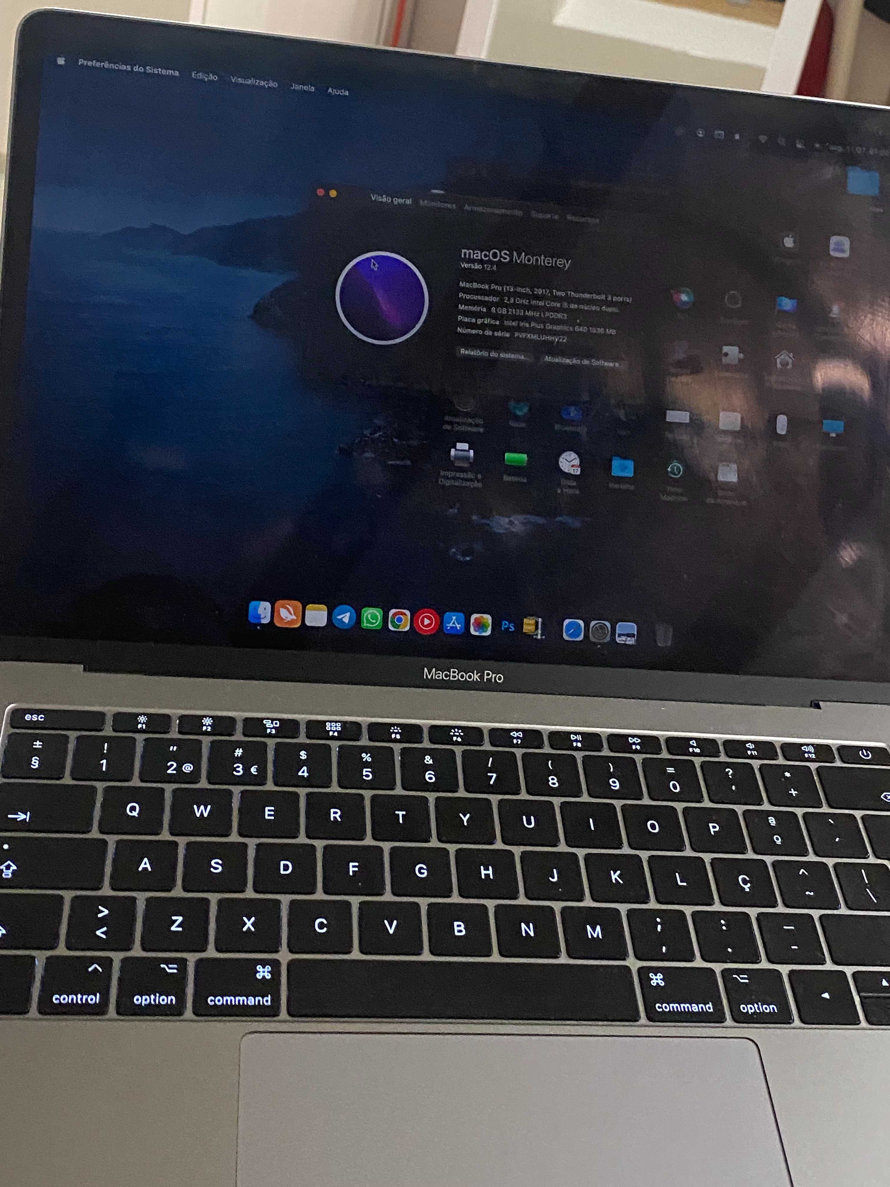 MacBook Pro 13" | 2017 | i5 | 8gb | 128GB