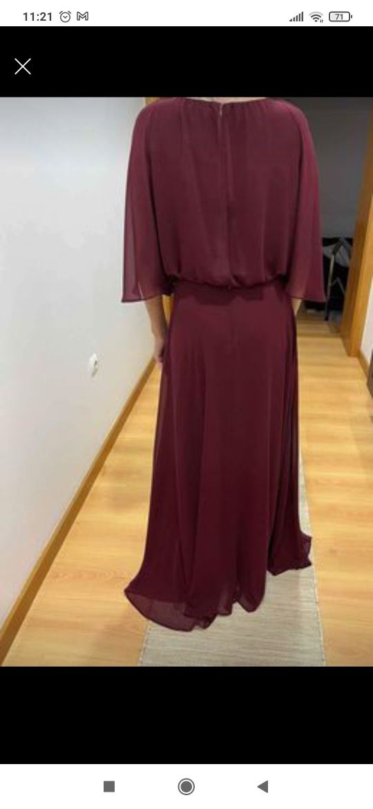Vestido de cerimónia marca ferrache e renascimento