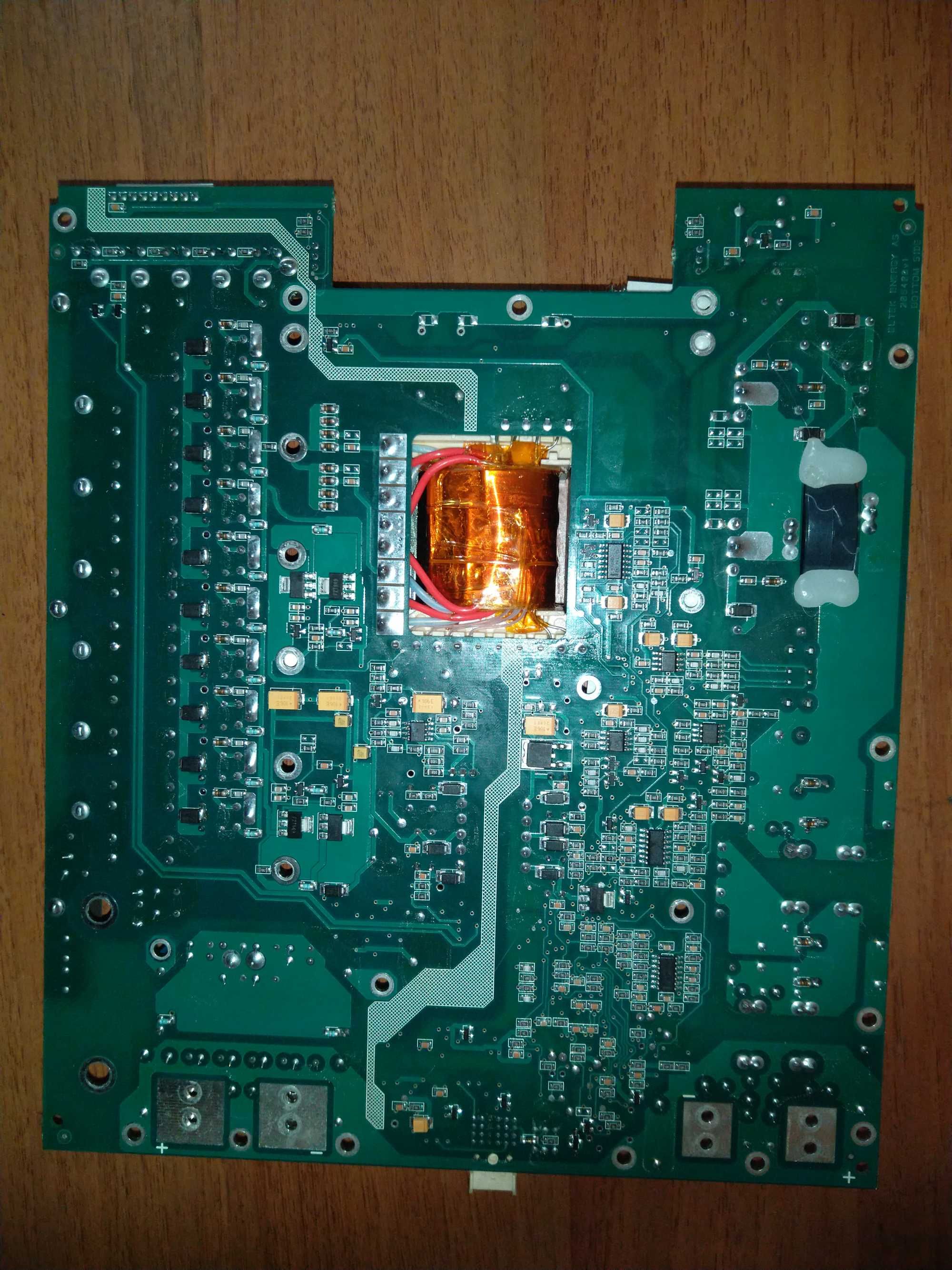 10 негорілих  плат з контроллерами транзисторів fdp3632 ixtp130n10