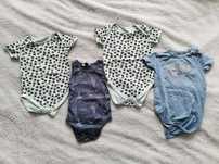 Zestaw 4 body z krótkim rękawem r. 86 Reserved, lupilu, primark