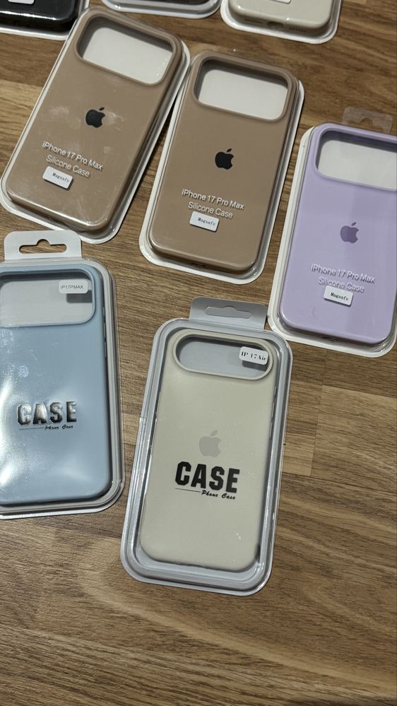 Capas iPhone MagSafe 17 Pro Max, Pro e Air