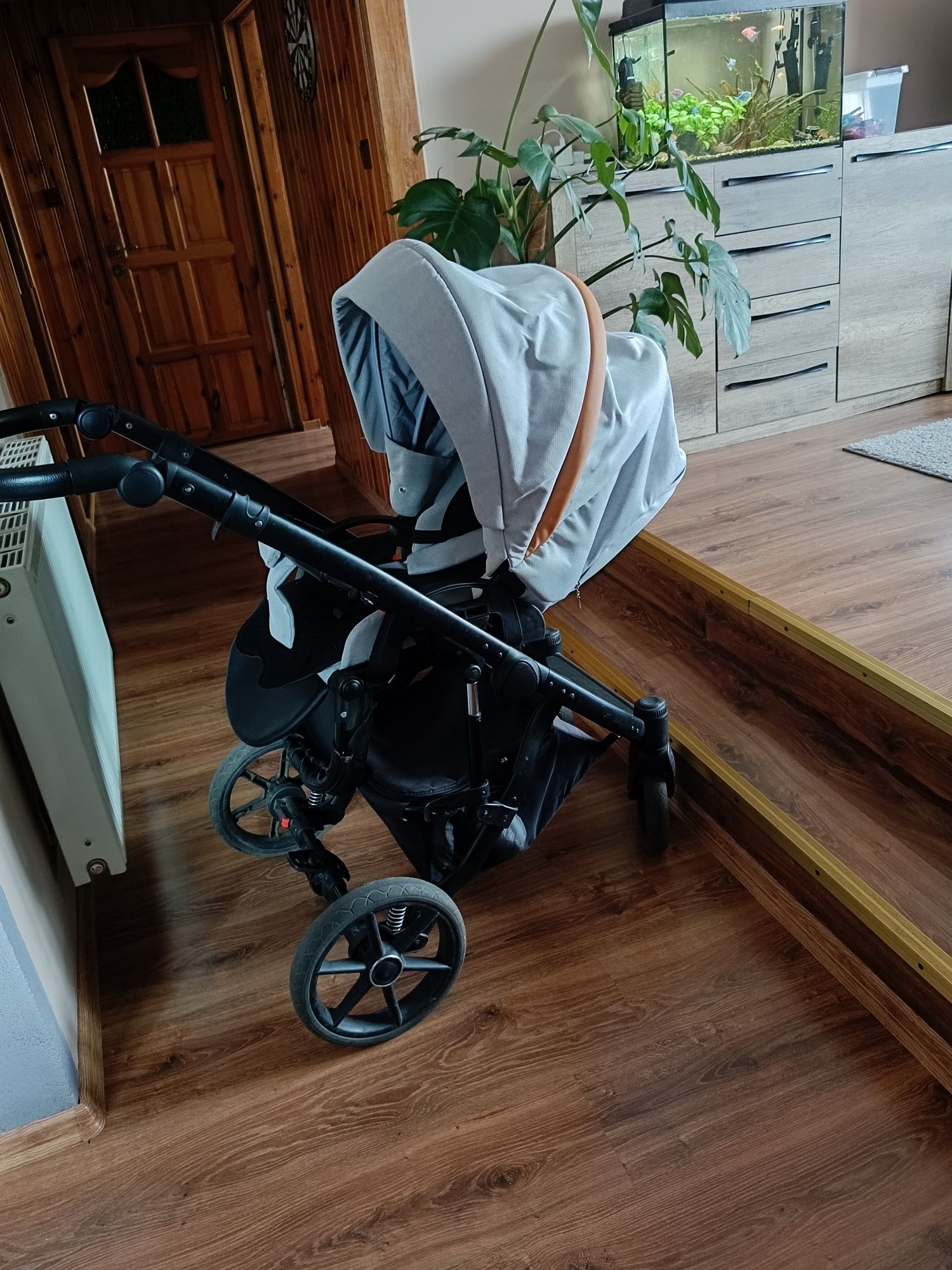 Wózek bexa ideal brąz 2w1