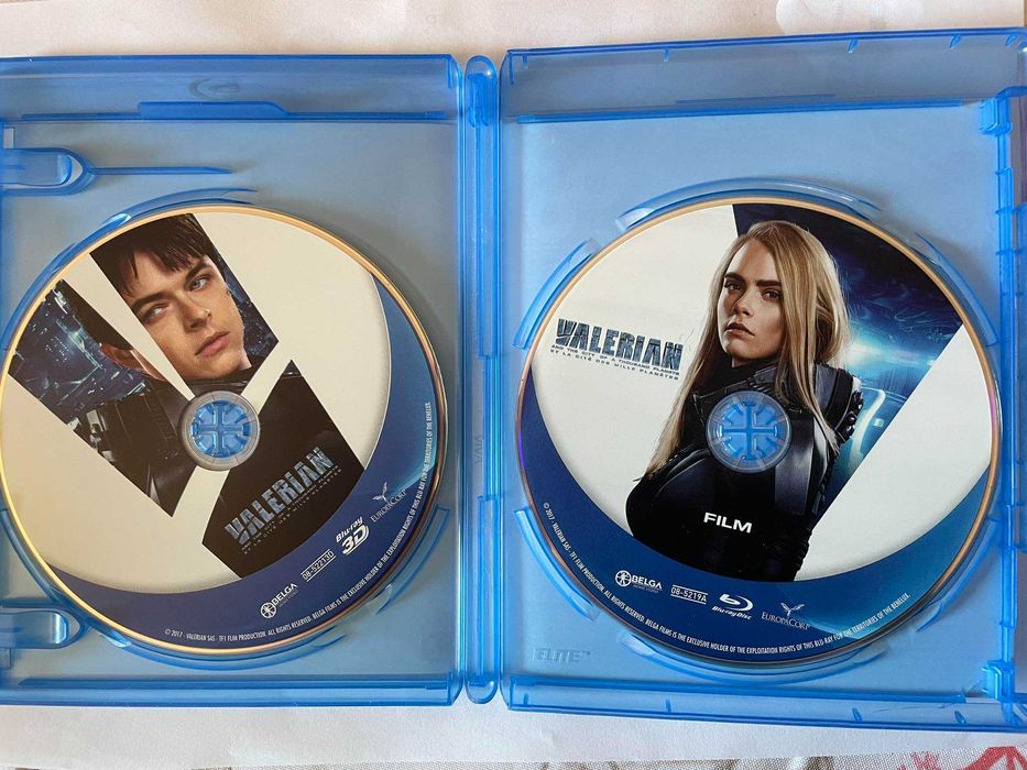 Valerian and the City of A Thousand Planets (bluray) 2 discos