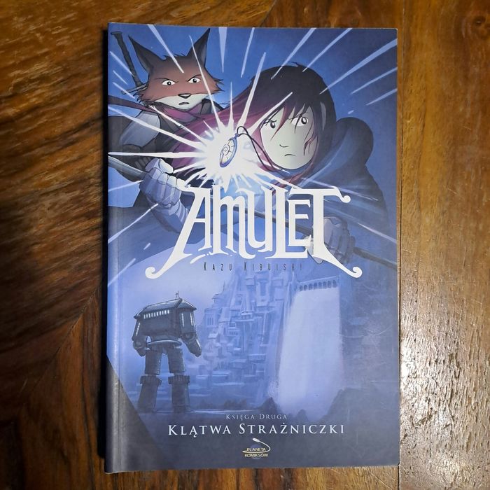 Amulet księga druga Klątwa strażniczki komiks Kazu Kibuishi