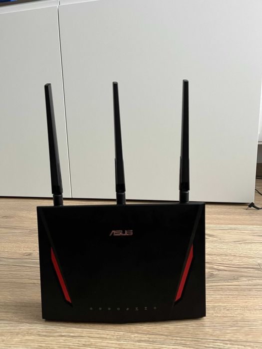 ASUS RT-AC86U–Router AC2900 Dual-Band Gaming Stan Idealny Pełny Zestaw
