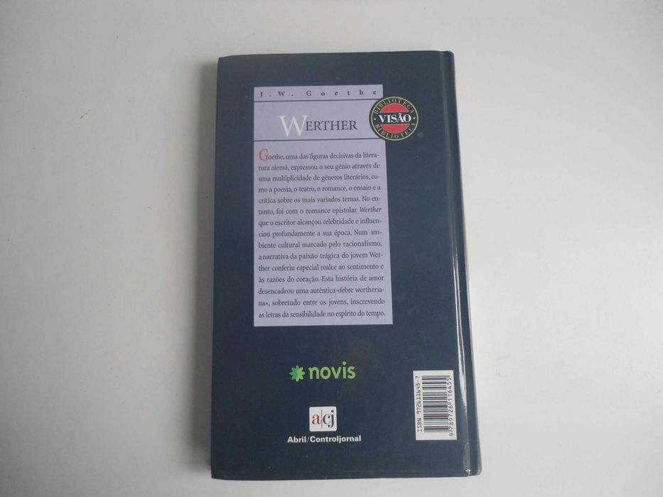 Werther por J W Goethe