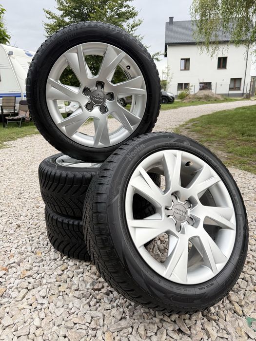 Koła felgi Audi 5x112 225/50/17 opony 2024r. A4 B6 B7 B8 A5 A6 C6 C7