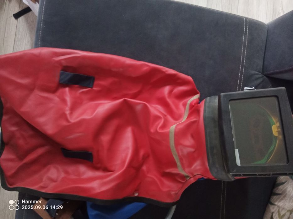 Kask do piaskowania nie uzywany