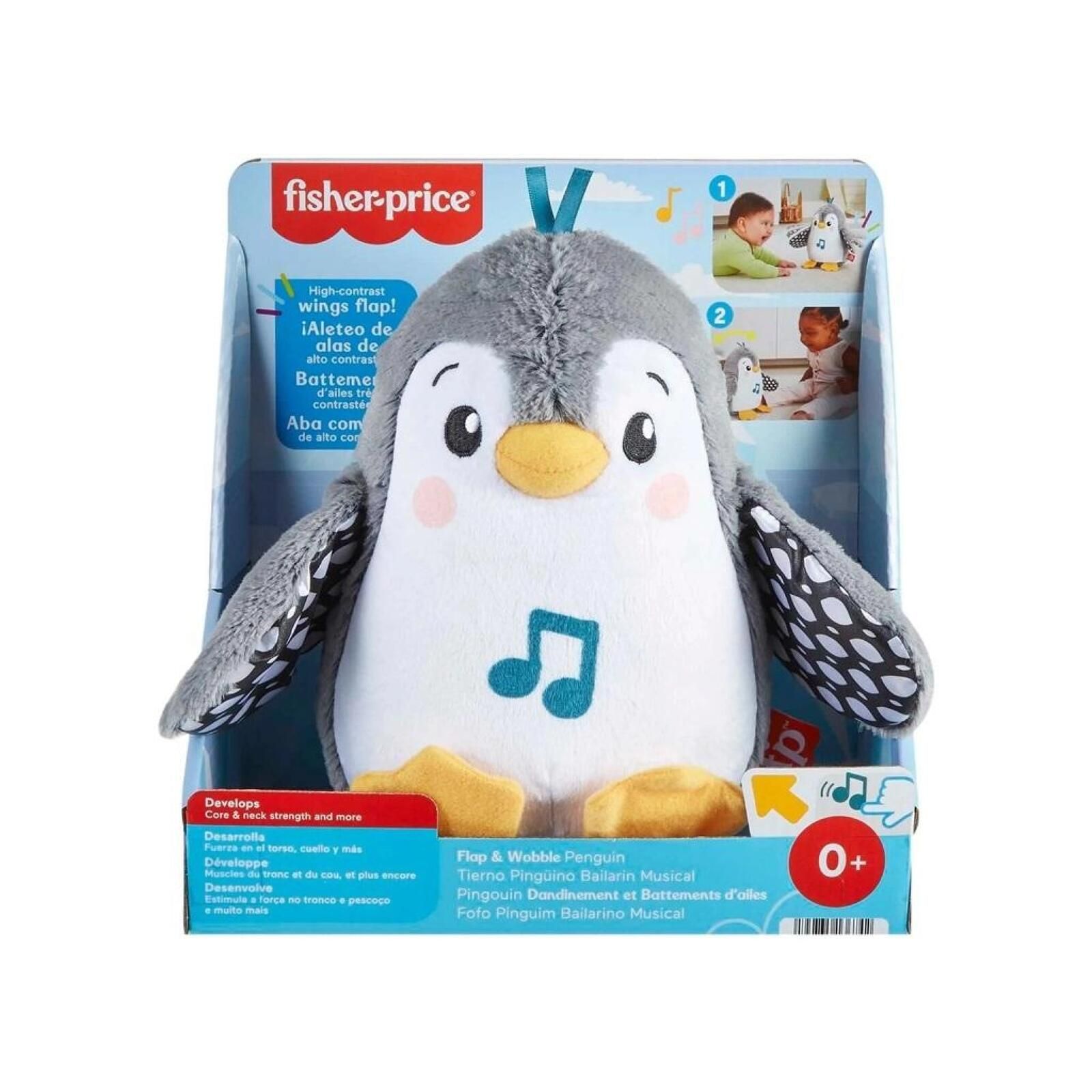 Fisher Price. Muzyczny Pingwinek Kiwaczek pudełko,269x248 mm