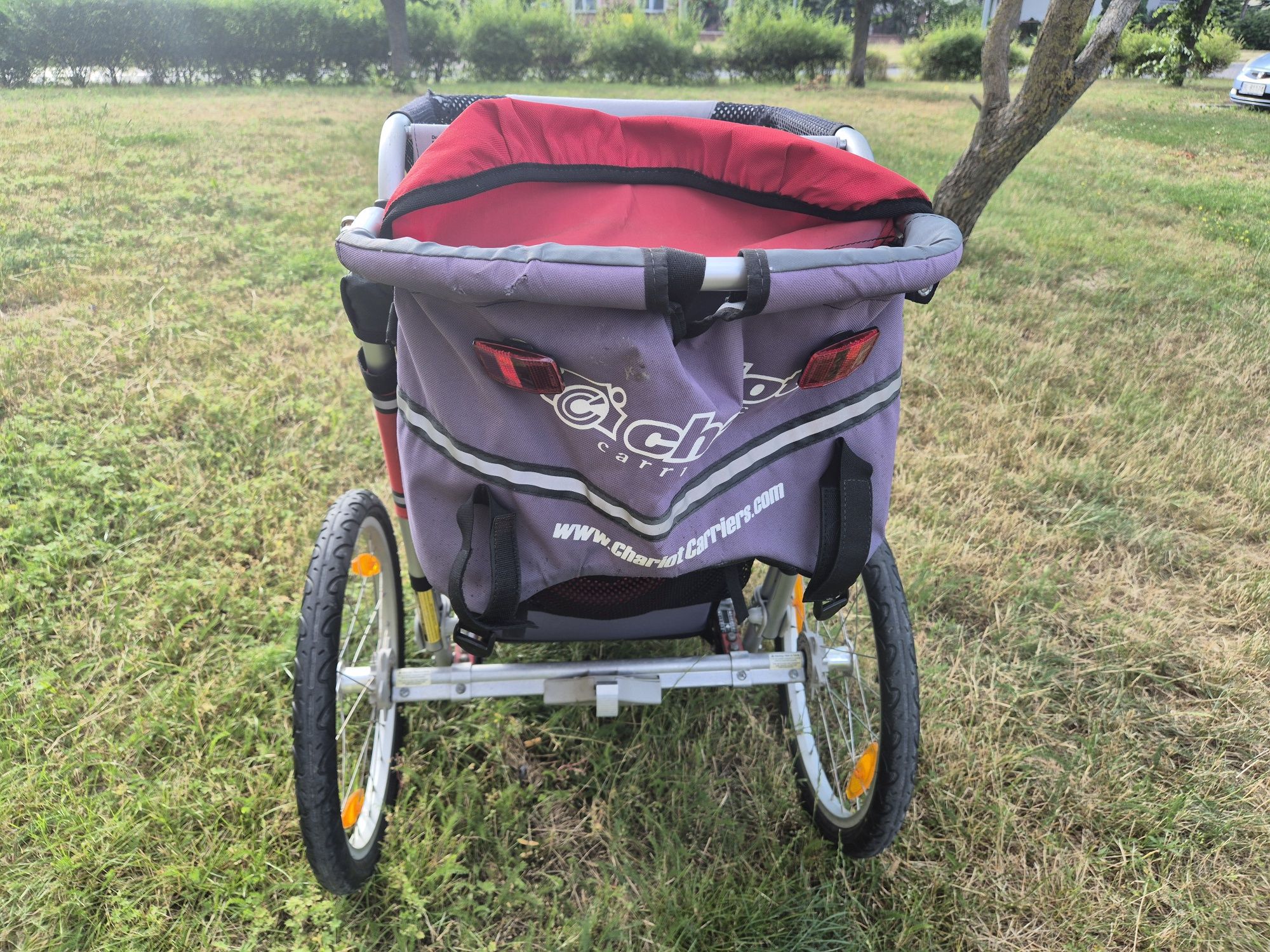 Przyczepka rowerowa biegowa thule chariot cougar
