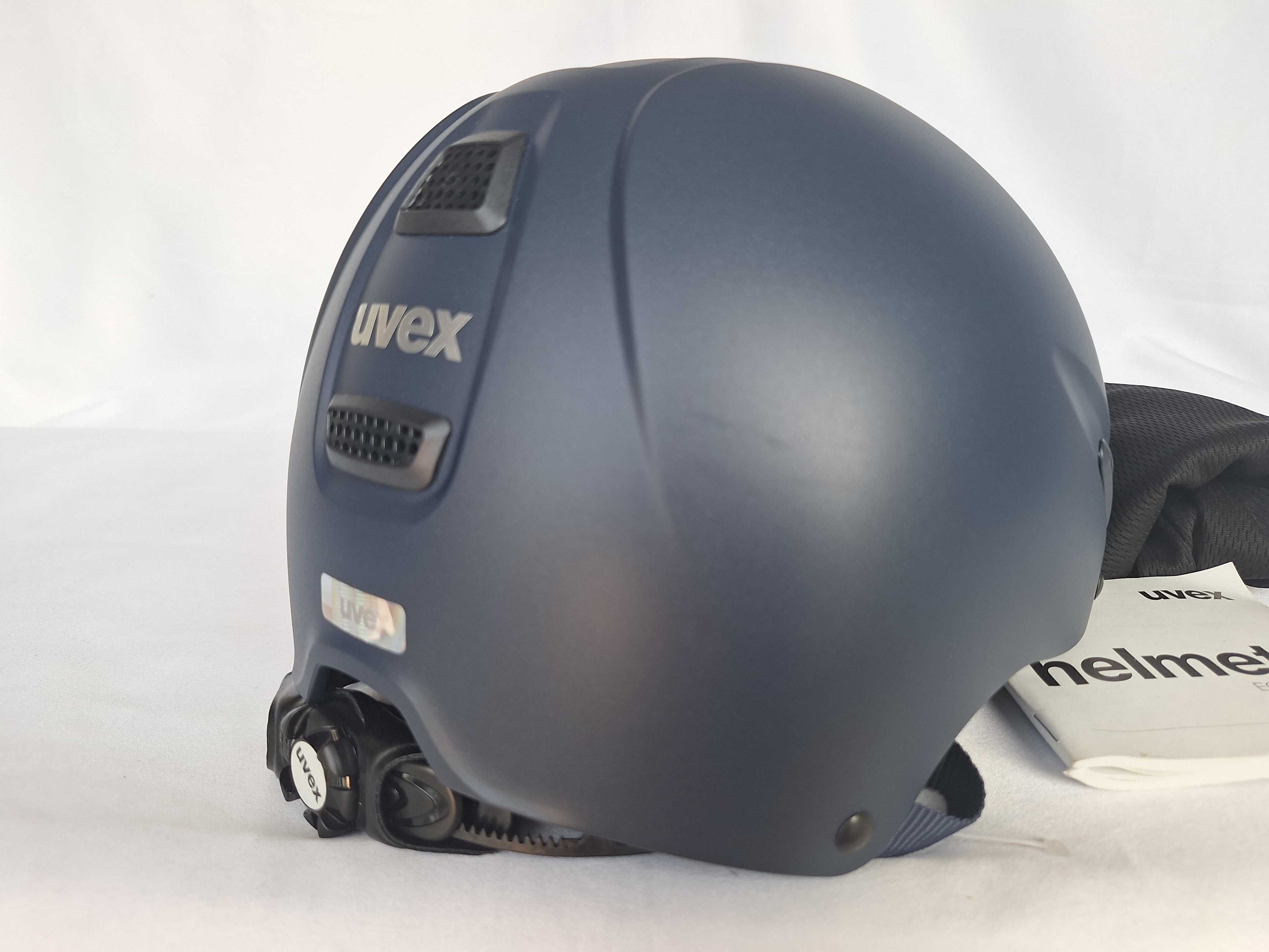Kask jeździecki toczek Uvex Perfexxion II Glamour Blue XS-S 54-55cm
