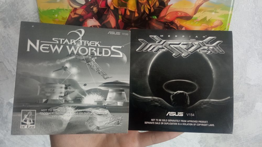 Star Trek: New Worlds і Messiah диски встановлення