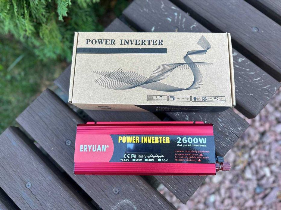 Преобразователь напряжения Перетворювач Інвертор Инвертор 12-220 2600
