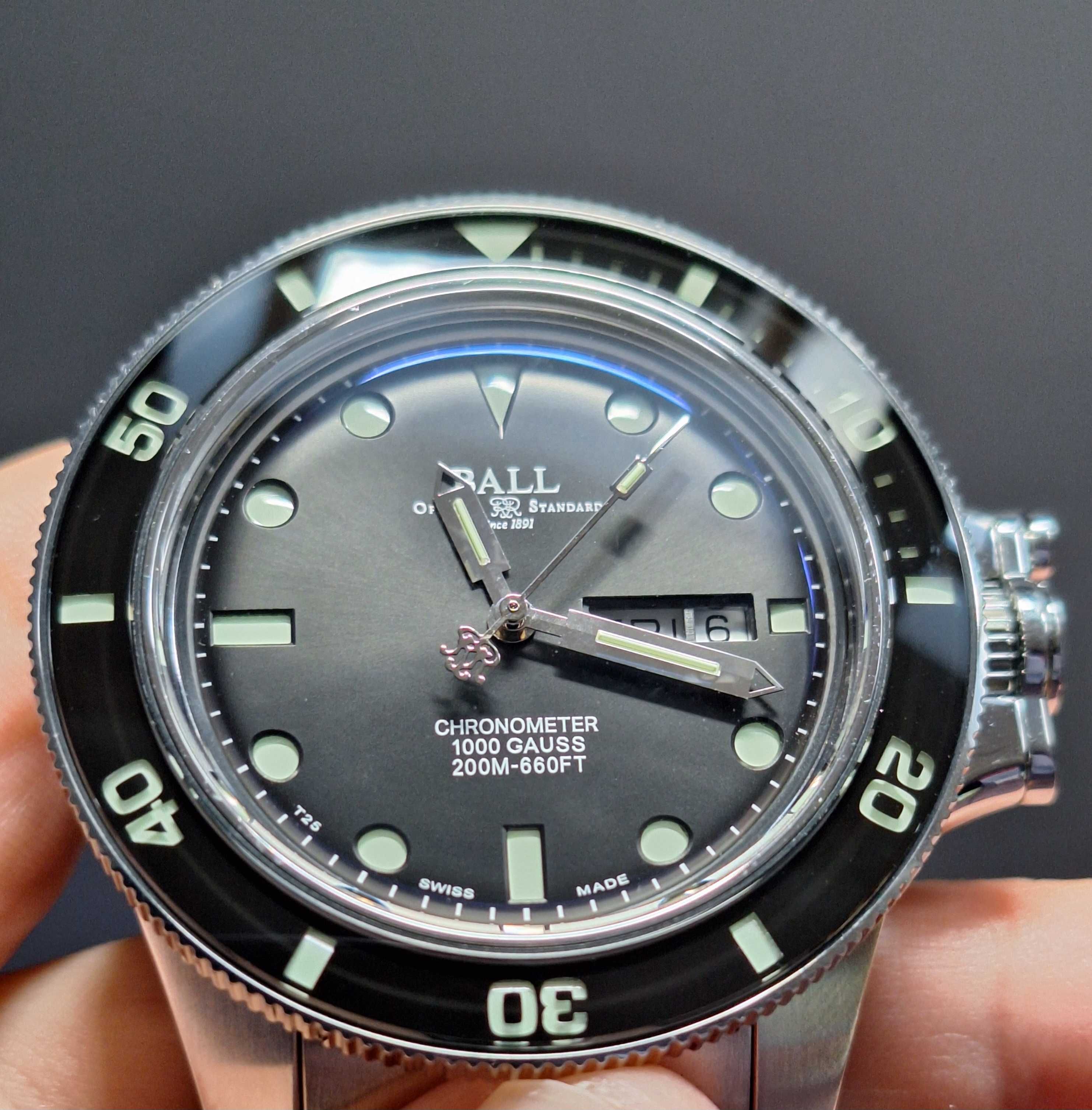 Zegarek Ball Hydrocarbon Original DM2218B-S1CJ-BK