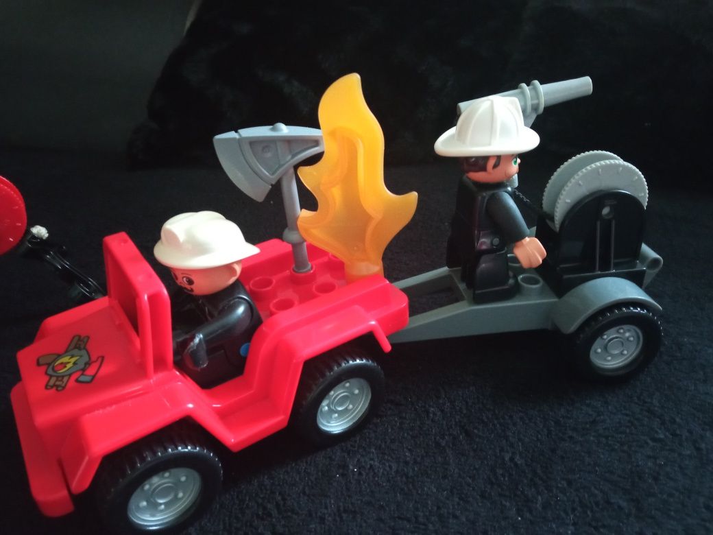 Lego Duplo straż pożarna auta