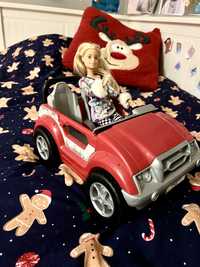 Samochod dla lalek Barbie kabriolet Jeep